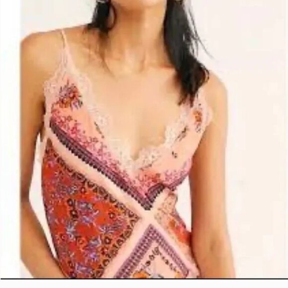 Free people Stevie Scarf Print Maxi Dress   XS - Picture 4 of 16